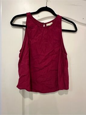 Garage Fuchsia Sleeveless Tank Top